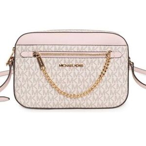 Michael Kors Jet Set Large Logo Crossbody Bag